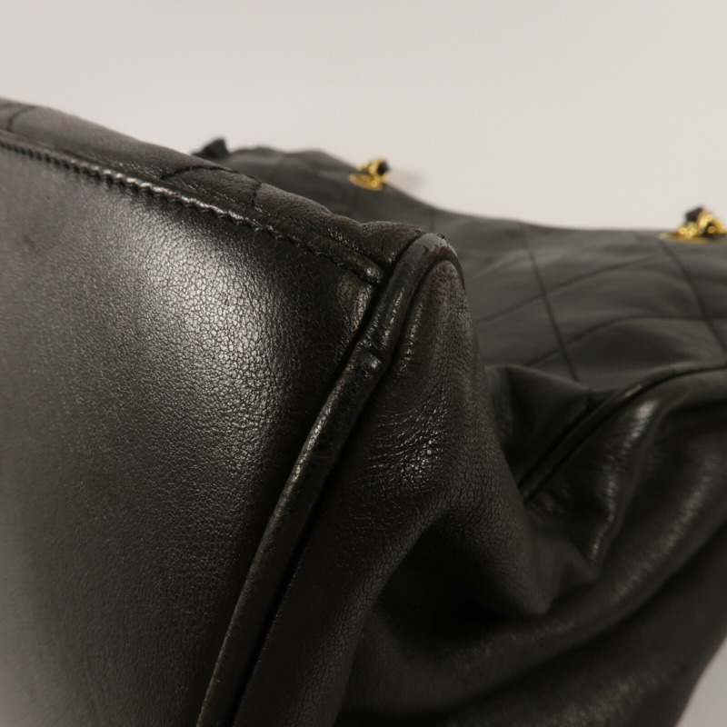 CHANEL 羊皮皮革Vintage Tote手挽袋-13
