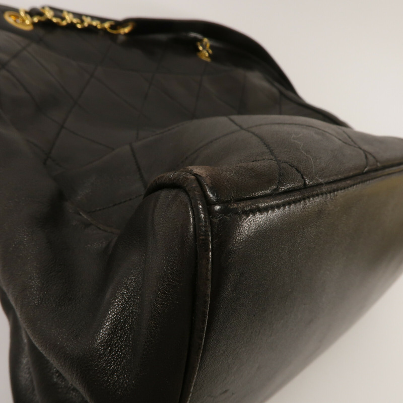 CHANEL 羊皮皮革Vintage Tote手挽袋-14