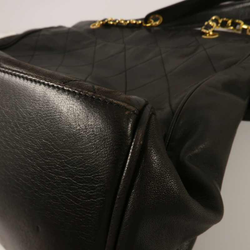 CHANEL 羊皮皮革Vintage Tote手挽袋-15