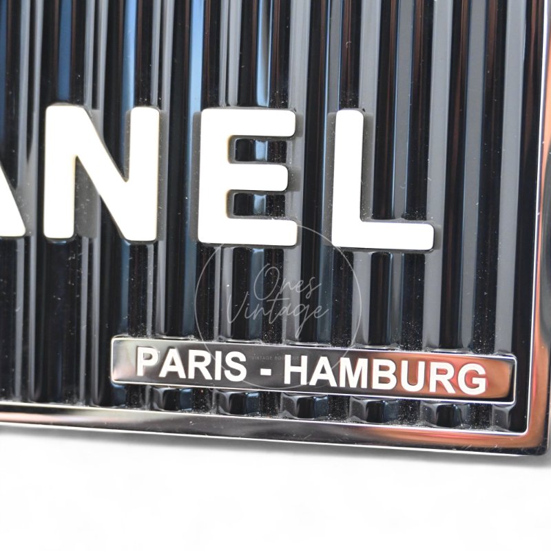 中古 香奈兒 CHANEL 黑色集裝箱-25