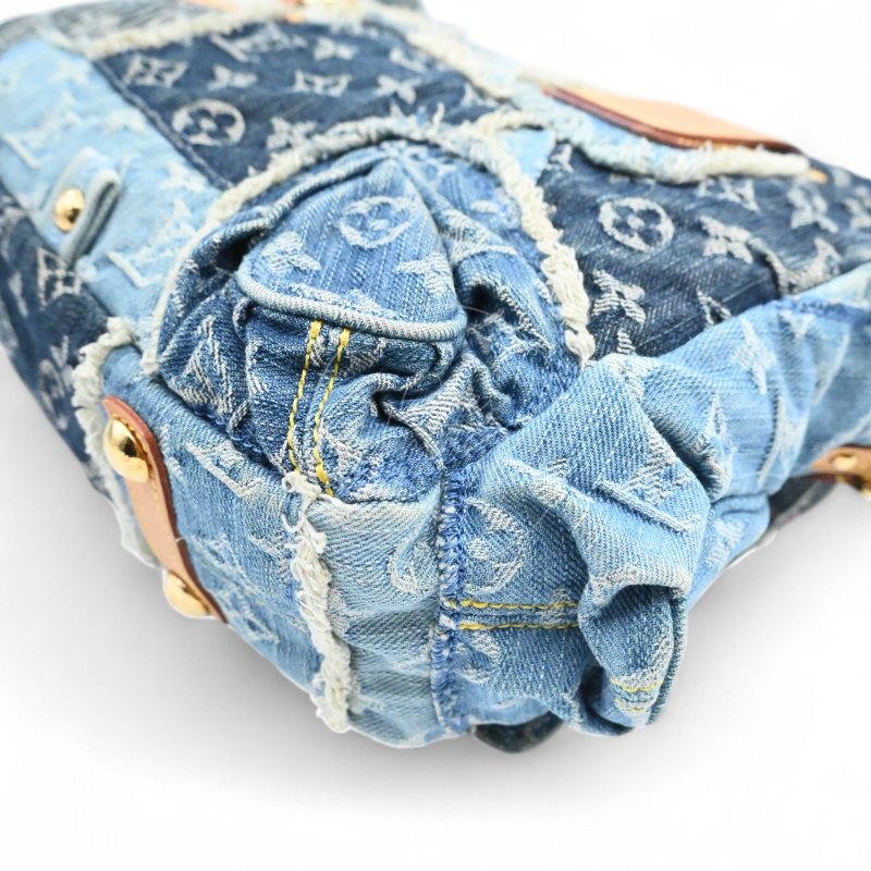中古 路易威登 Louis Vuitton 老花牛仔 郵差包 單肩包 M95374-10
