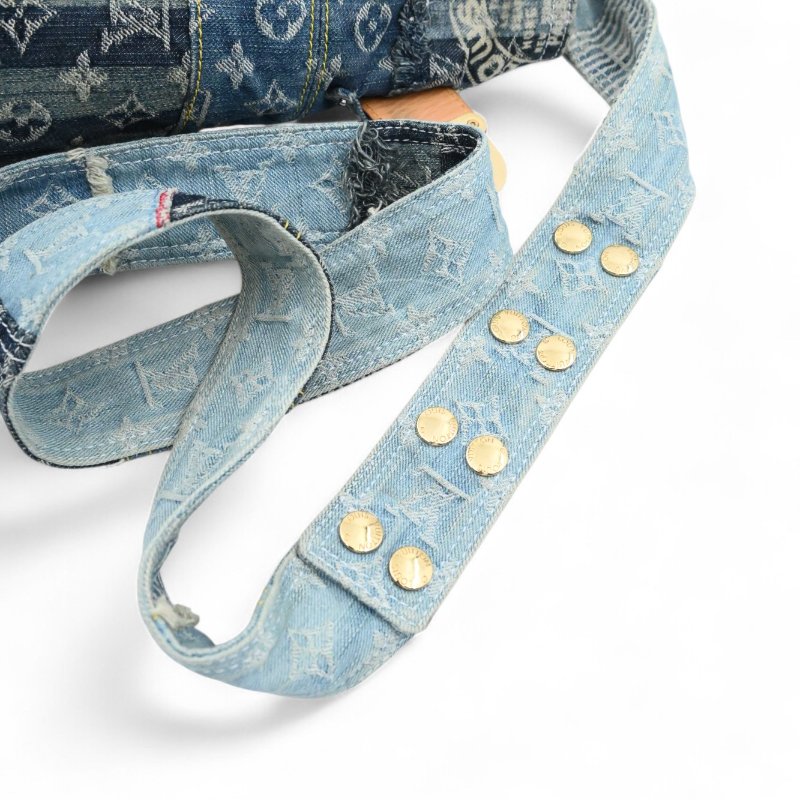 中古 路易威登 Louis Vuitton 老花牛仔 郵差包 單肩包 M95374-16