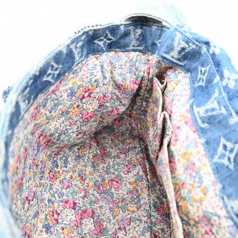 中古 路易威登 Louis Vuitton 老花牛仔 郵差包 單肩包 M95374-20