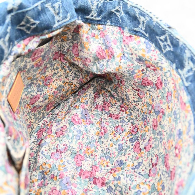 中古 路易威登 Louis Vuitton 老花牛仔 郵差包 單肩包 M95374-21