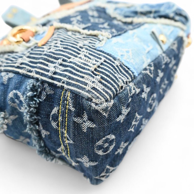 中古 路易威登 Louis Vuitton 老花牛仔 郵差包 單肩包 M95374-26