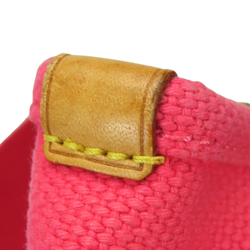 路易威登 Cabas MM 手提包 M40085 Antigua 帆布玫瑰金五金女士 LOUIS VUITTON-13
