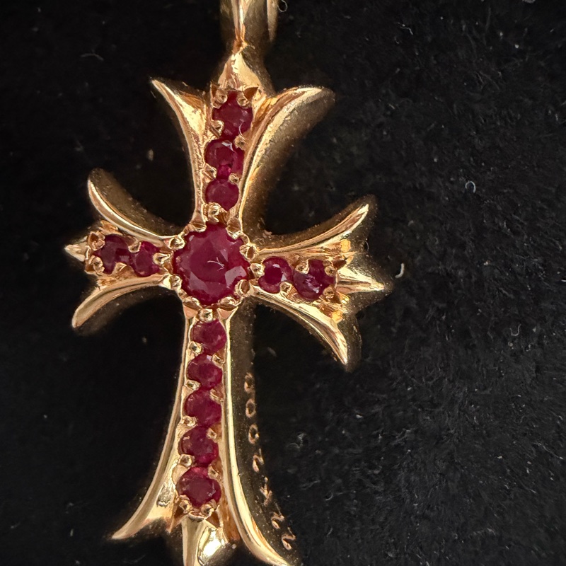 Chrome hearts 22k 紅寶石tiny-2