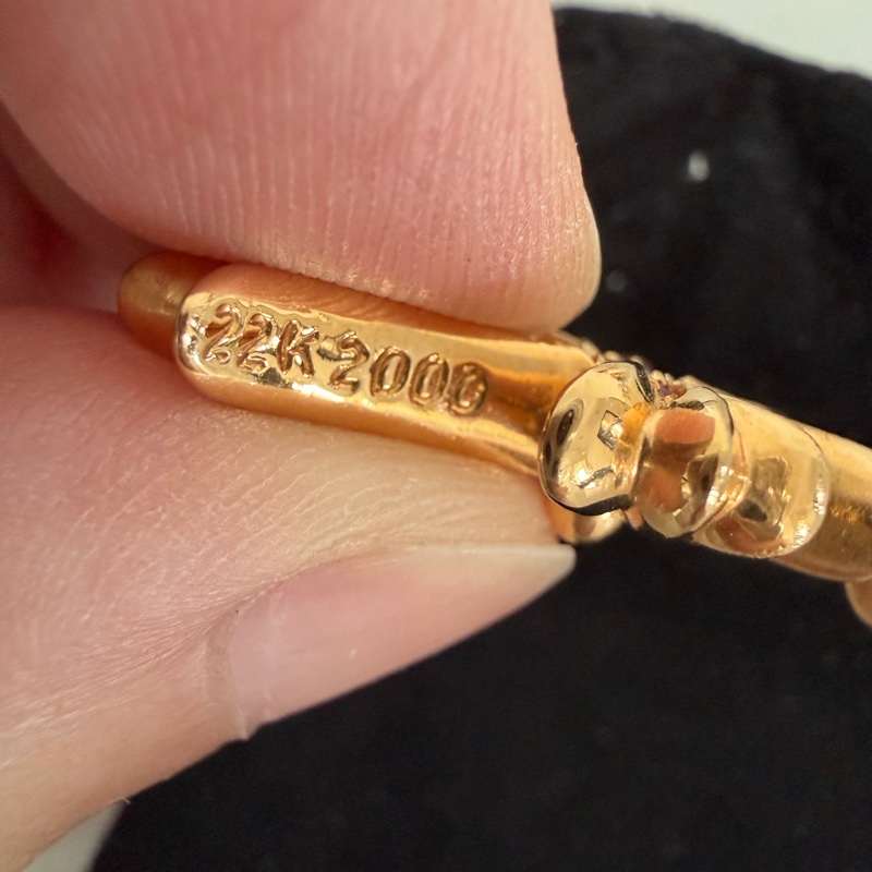 Chrome hearts 22k 紅寶石tiny-4
