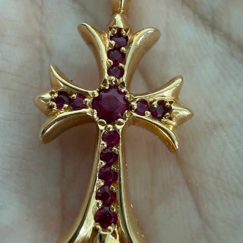 Chrome hearts 22k 紅寶石tiny-6