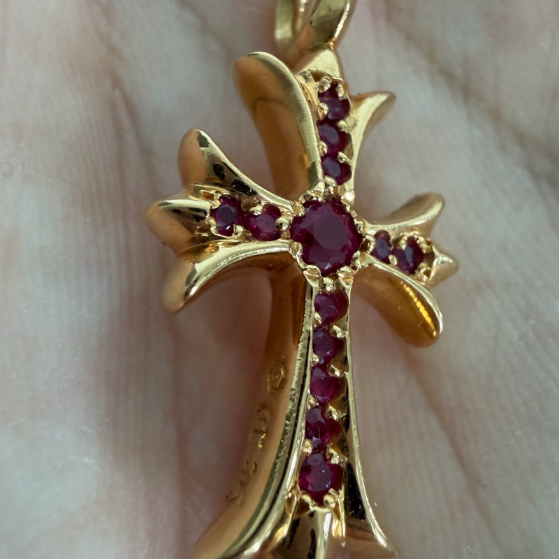 Chrome hearts 22k 紅寶石tiny-7