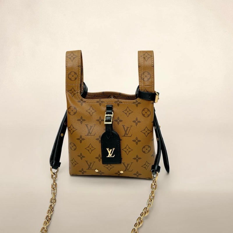 莉亞精品♡LV M46816 老花菜籃子 二手-0