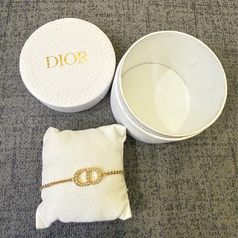 Dior 水鑽 Petit CD手鍊-1