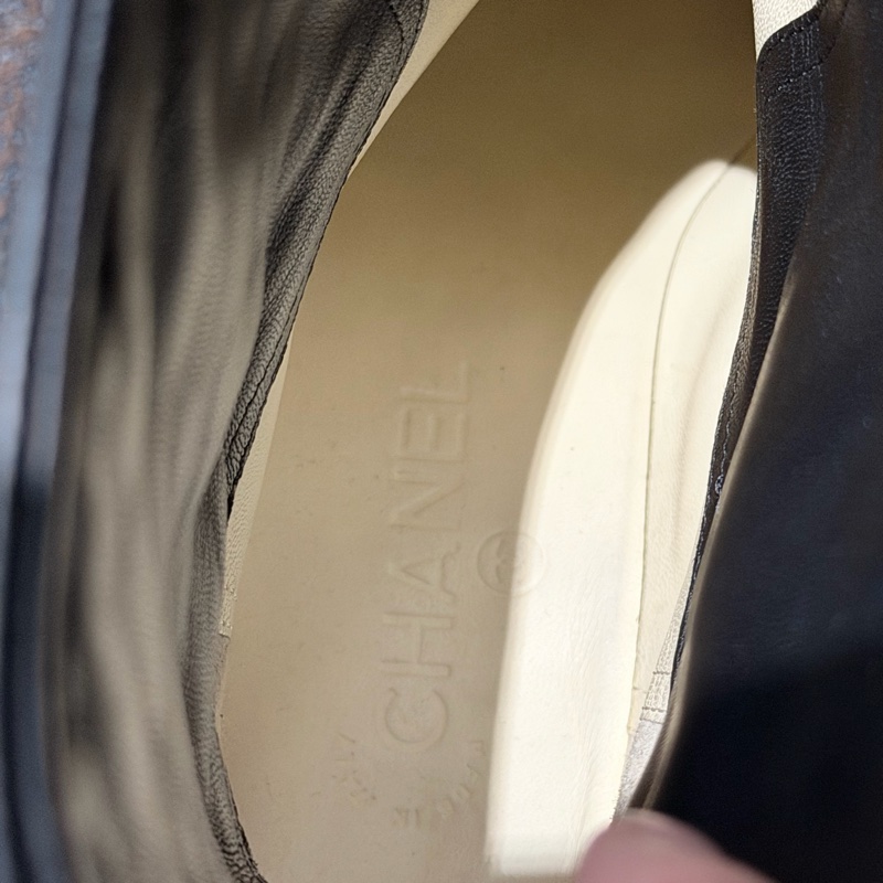Chanel 爆款經典大Logo短靴 🐈⬛專櫃斷貨款-8