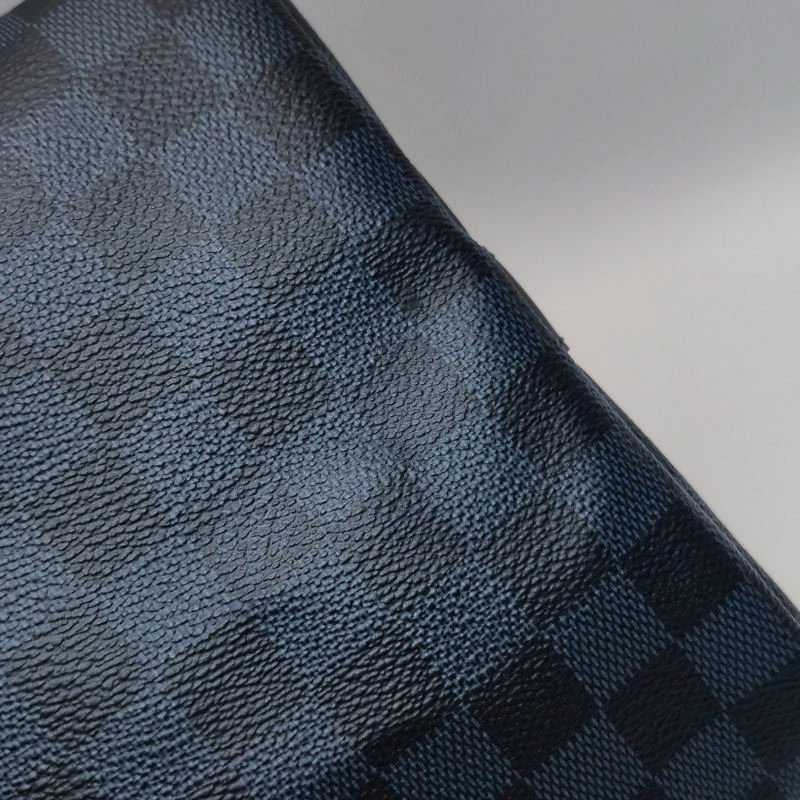 Louis Vuitton (LV) Keepall45牛皮棋盤格加強飾帶圓筒包斜背包行李箱包-30
