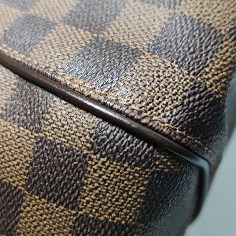 Louis Vuitton (LV) Sistina牛皮棋盤格推扣單肩包-16