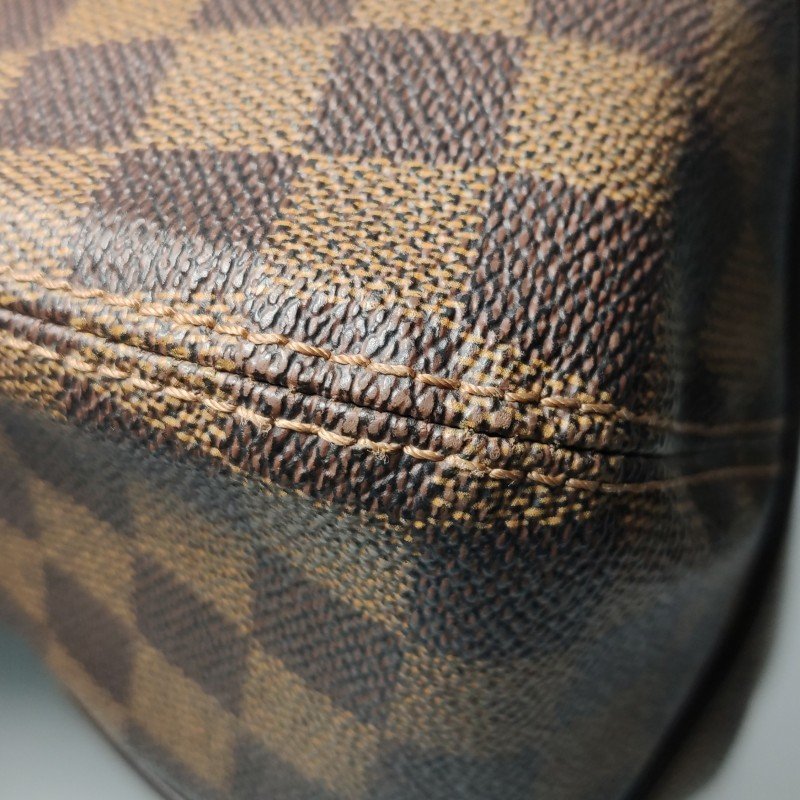 Louis Vuitton (LV) Sistina牛皮棋盤格推扣單肩包-17