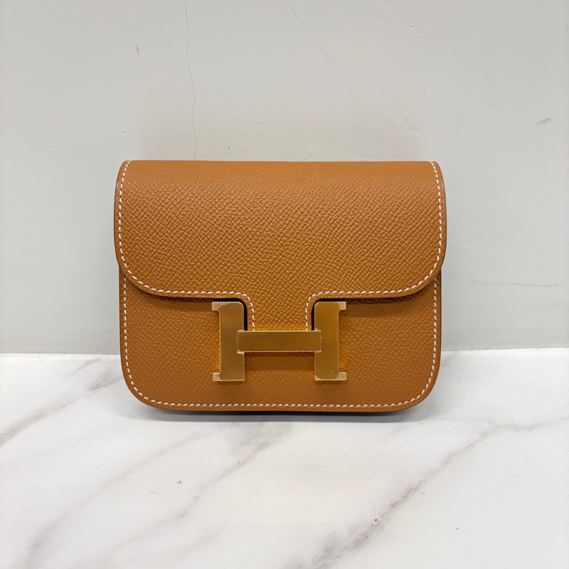 Hermes slim constance 金棕金-0