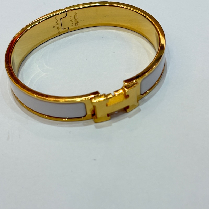 Hermes 白金小H手環-1