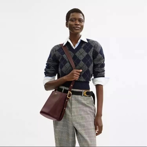 Coach Bleecker Bucket Bag（小款21水桶包）/ maple深咖色