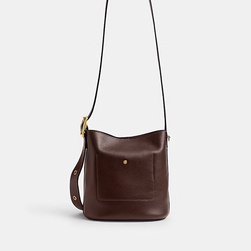 Coach Bleecker Bucket Bag(小款21水桶包)/ maple深咖色-2
