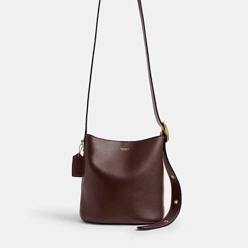 Coach Bleecker Bucket Bag(小款21水桶包)/ maple深咖色-5