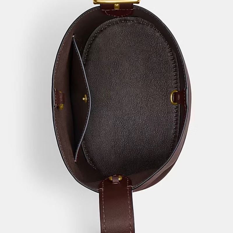 Coach Bleecker Bucket Bag(小款21水桶包)/ maple深咖色-7
