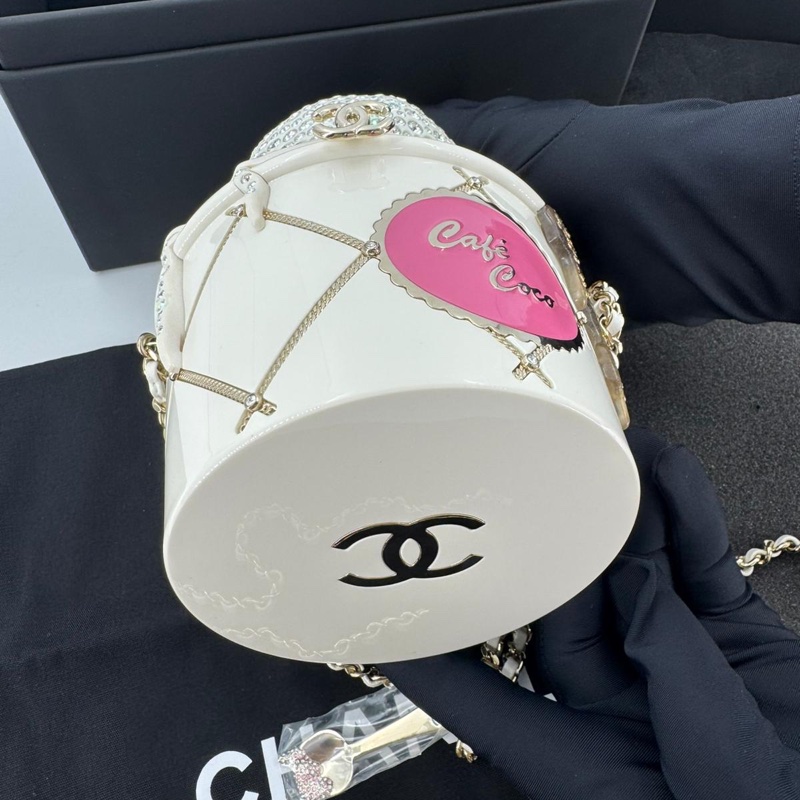 Chanel 2026 Rhinestone Gelato Ice Cream Multicoloured Minaudière Evening Bag-6