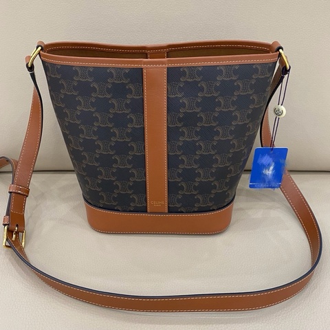 Celine 老花水桶包 小號 22編碼