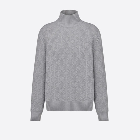 Dior CD Diamond wool & cashmere turtleneck S 毛衣