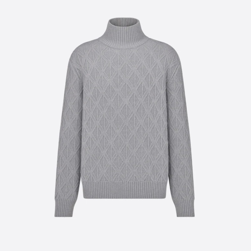 Dior CD Diamond wool & cashmere turtleneck S 毛衣-0
