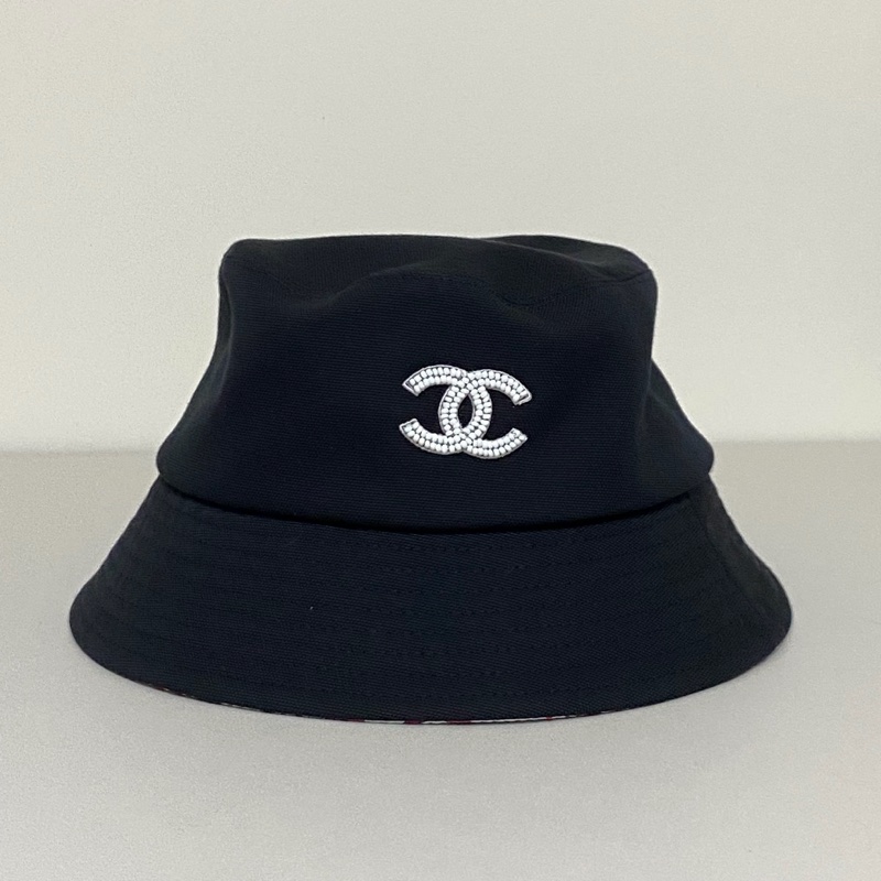 914intheair精品代購『全新』Chanel 香奈兒 珍珠logo漁夫帽 王一博同款-5