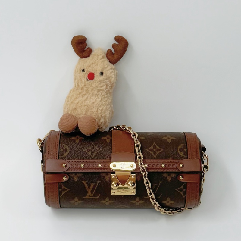 Louis Vuitton LV Papillon Trunk 巴比龍老花小圓筒包|✨Wisher惟奢名品✨-0