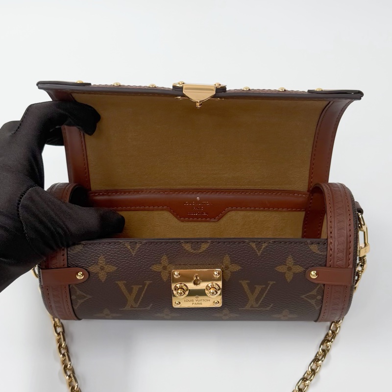 Louis Vuitton LV Papillon Trunk 巴比龍老花小圓筒包|✨Wisher惟奢名品✨-6