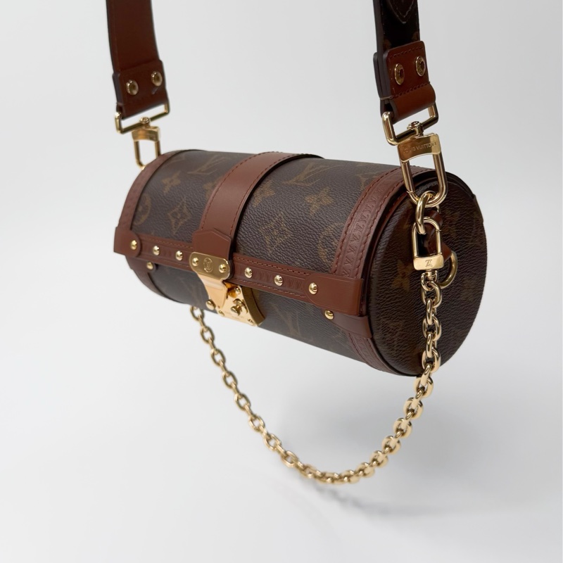 Louis Vuitton LV Papillon Trunk 巴比龍老花小圓筒包|✨Wisher惟奢名品✨-13