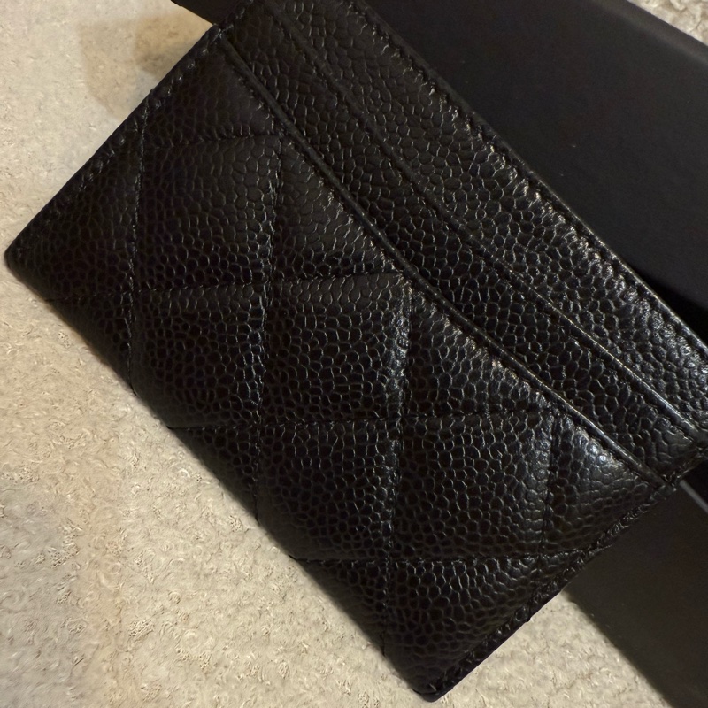 Chanel 經典款 荔枝皮 卡夾-2