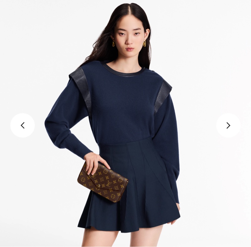 Louis Vuitton Félicie Pochette 鏈條信封包/WOC M81896-3