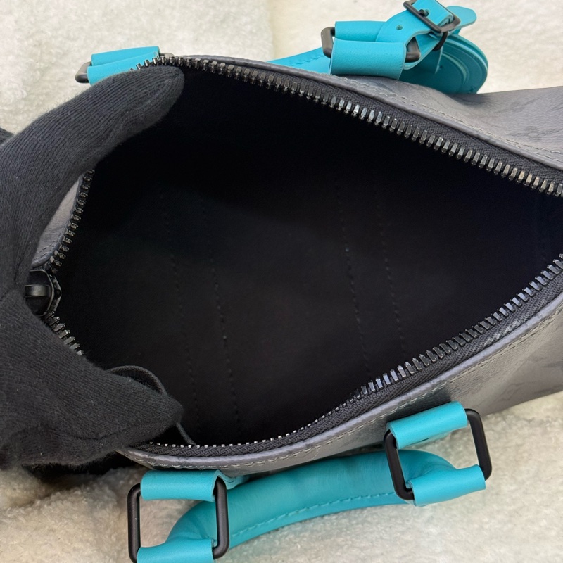 Lv keepall 25冰川藍 ✨最新晶片款-8