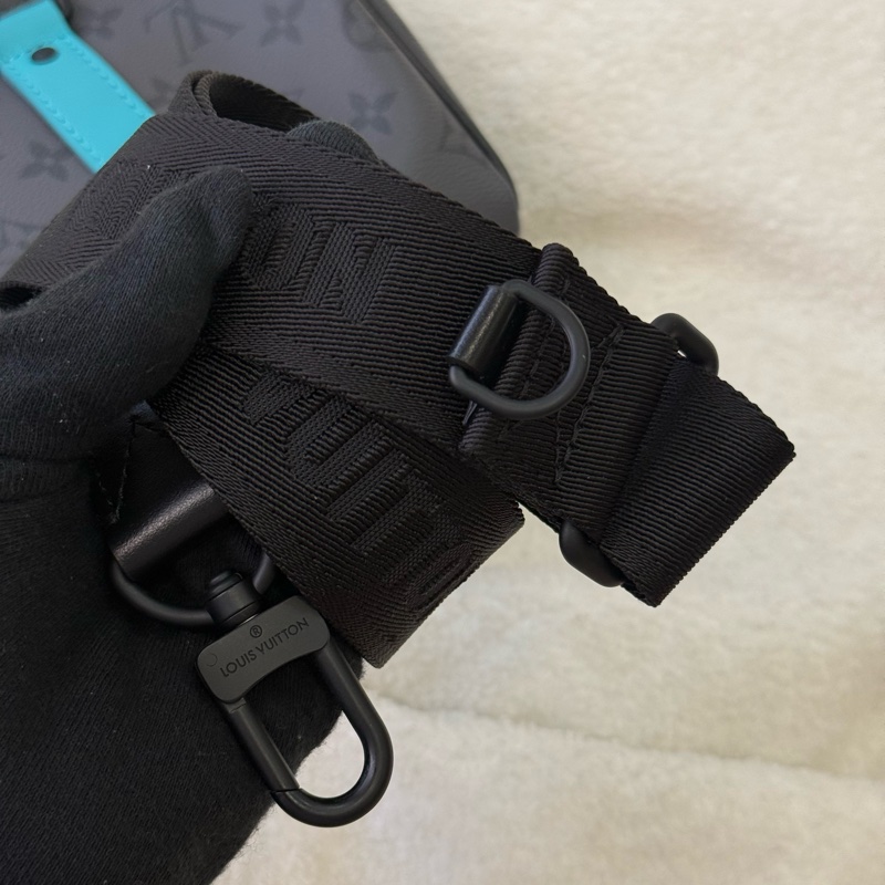 Lv keepall 25冰川藍 ✨最新晶片款-12