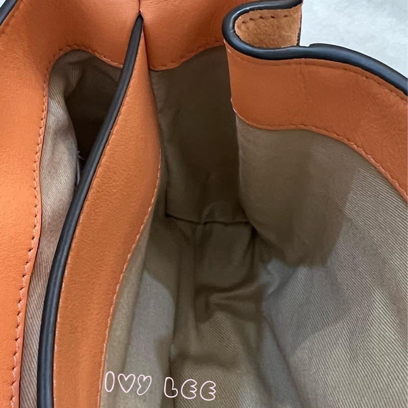 Chloe 牛皮皮革 Faye day bag 鏈扣 斜背包 肩背包 粽橘 粉橘 正品 二手精品-16
