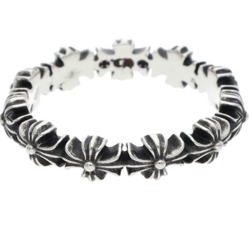 Chrome hearts tiny e 戒指 克羅心戒指 us8 全新帶票 克羅心-4