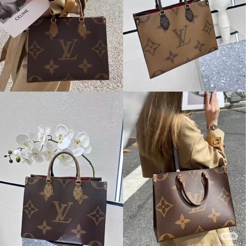 全新全配🈶購證❤️ lv #老花 #onthego #MM #中號