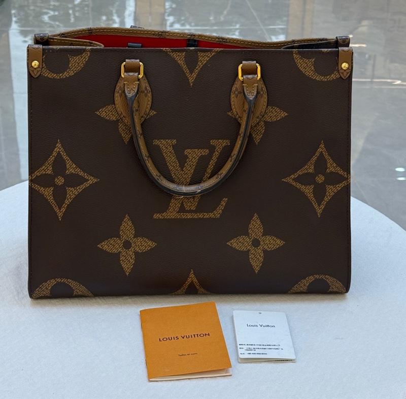 全新全配🈶購證❤️ lv #老花 #onthego #MM #中號-2