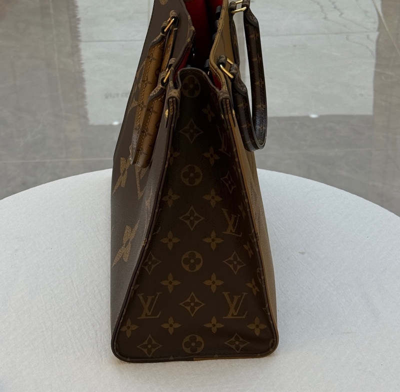 全新全配🈶購證❤️ lv #老花 #onthego #MM #中號-4