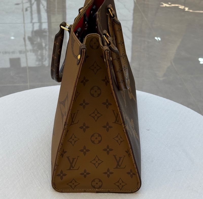 全新全配🈶購證❤️ lv #老花 #onthego #MM #中號-5