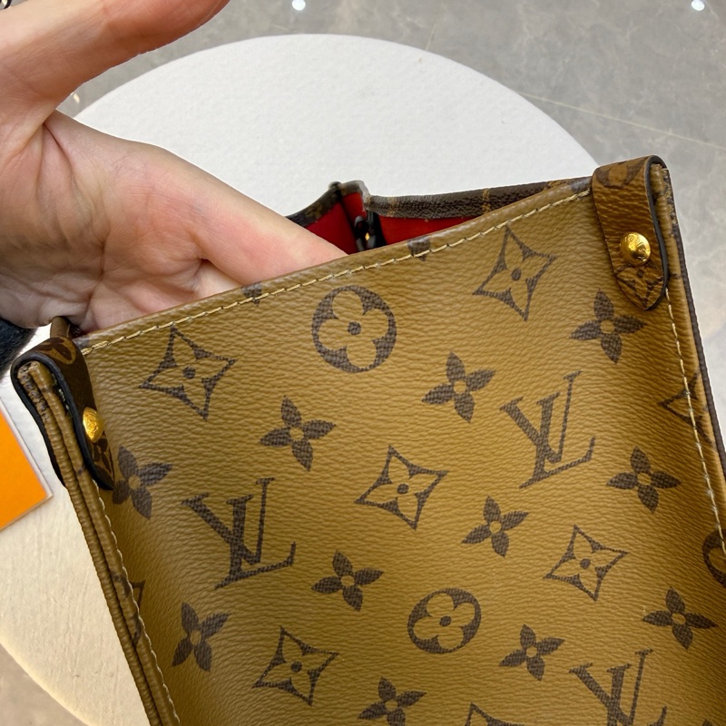 全新全配🈶購證❤️ lv #老花 #onthego #MM #中號-17