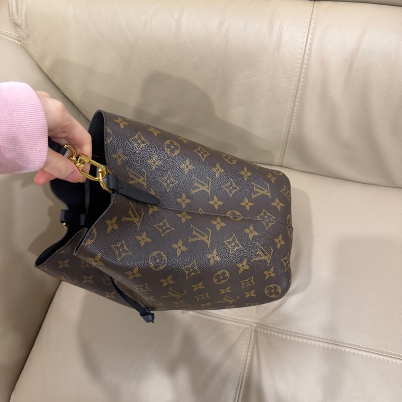 全新全配🈶購證❤️ lv #黑色拼老花 #水桶包 #NeoNoe #MM-5