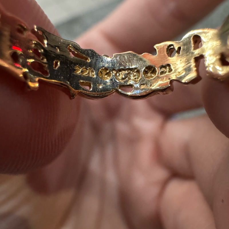 Chrome hearts 22k spellout 戒指 us8 克羅心戒指 全新帶票 金戒指 克羅心-4