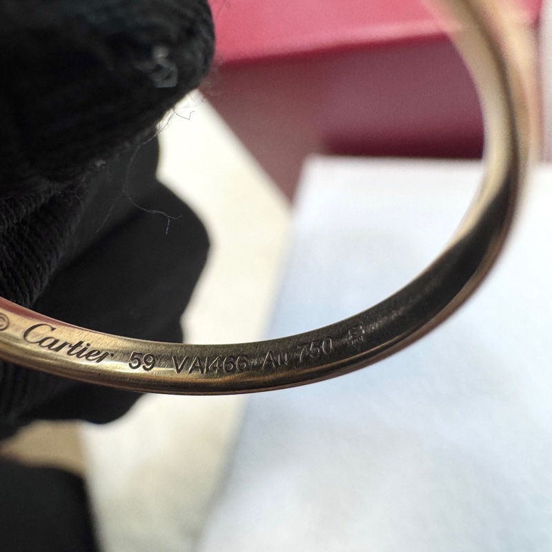 卡地亞Cartier 18K三色金Trinity小型款三環戒指CRB4235159 經典永恆現貨 💍-12