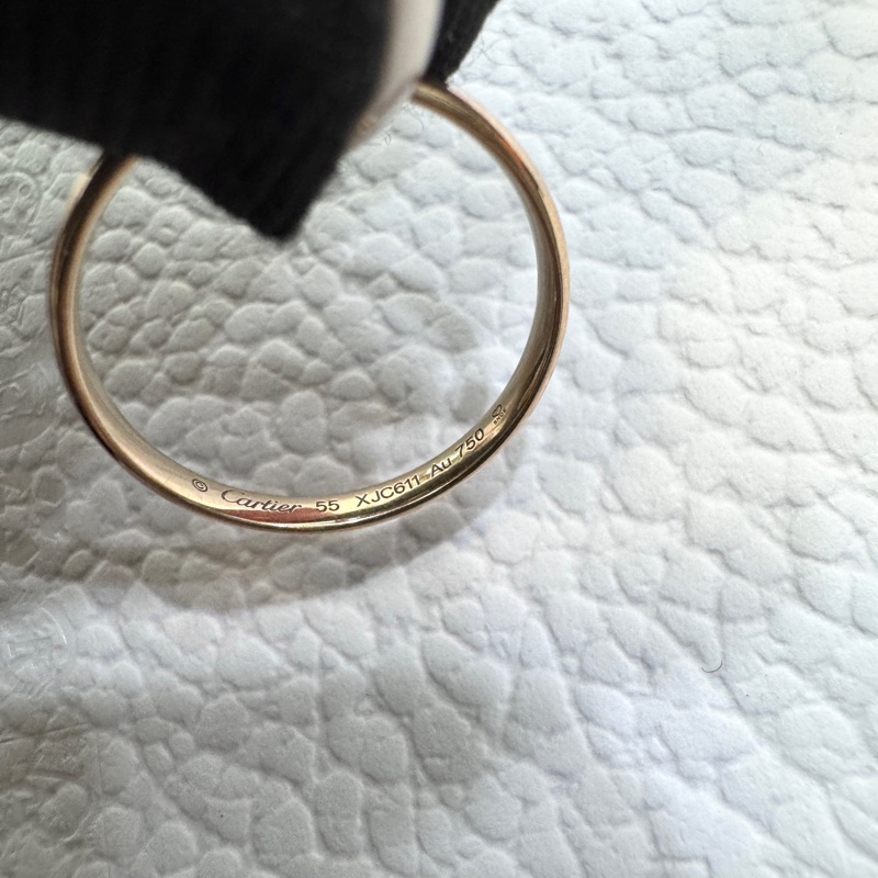 卡地亞Cartier 18K三色金Trinity小型款三環戒指CRB4235155 經典永恆現貨 💍-15