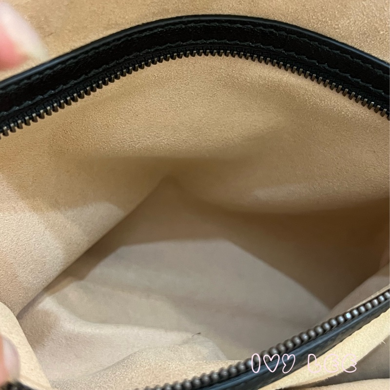 Gucci Libelle 兩用皮革手提包 斜背包 516459 黑色 金 虎頭 正品 二手精品-16